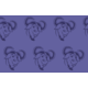  [Embossed GNU-head tiling] 