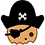 Biểu tượng của Cookie Pirate