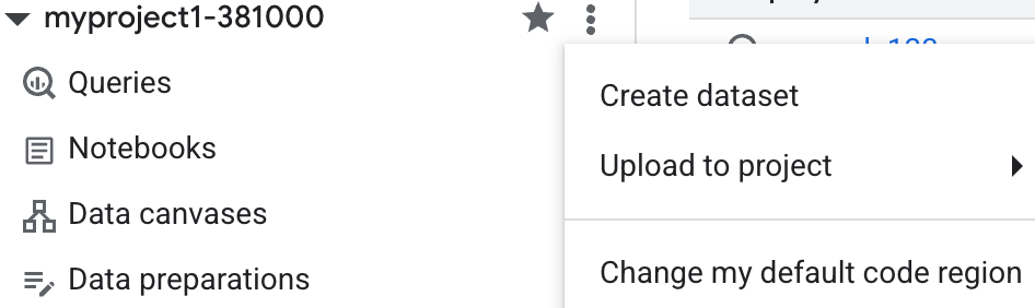 Buat set data untuk memuat objek yang digunakan dalam tutorial.