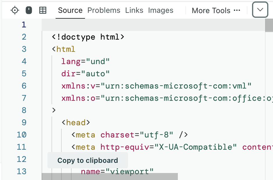 Developer tools