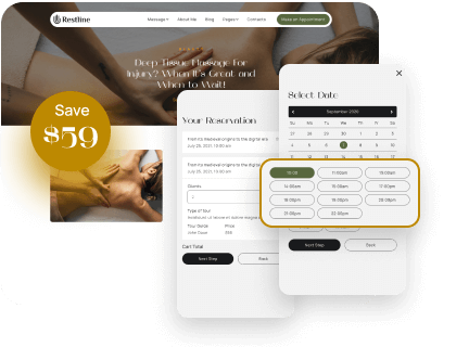 Sell Appointments with a Mobile-friendly Booking Widget